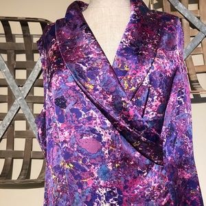 Coldwater Creek Womens Plus Size 1X Pullover Sleeveless Top Shirt